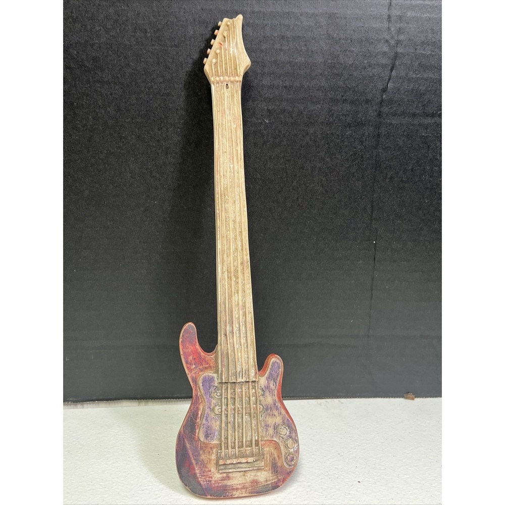 Vintage Fashion Victim Electric Guitar Incense Burner  Holder  1995